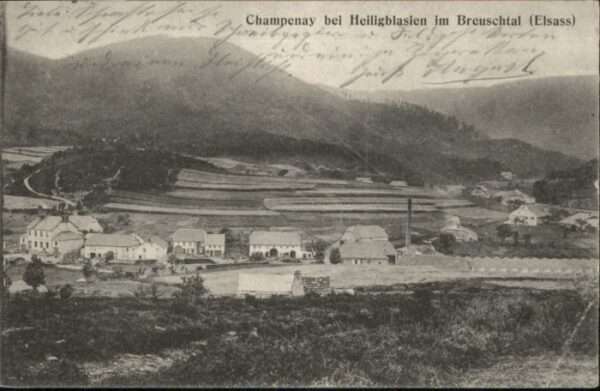 Champenay Elsass bei Heiligblasien Breuschtal