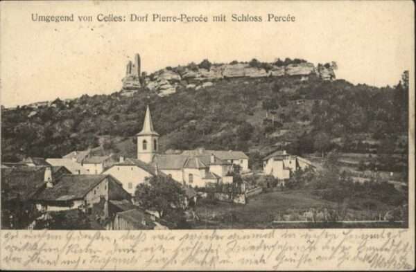 Pierre-Percee Schloss Percee Celles