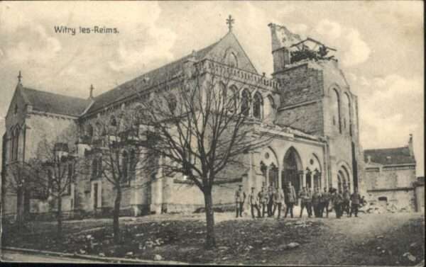 Witry-les-Reims Zerstörung