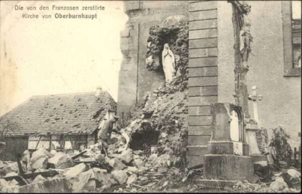 Oberburnhaupt Kirche Zerstörung