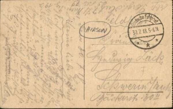 Hirson [handschriftlich] Industriestrasse – Bild 2