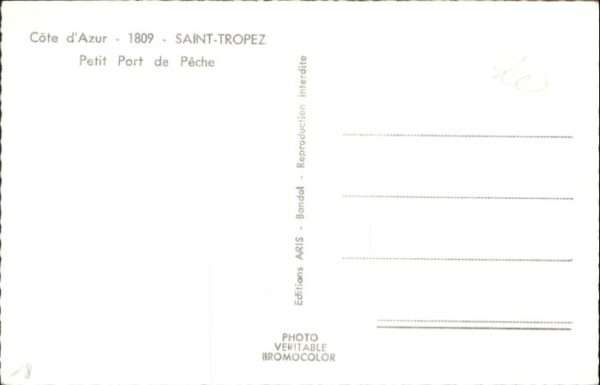 Saint-Tropez Var Saint-Tropez Port Peche Fischer Netz – Bild 2