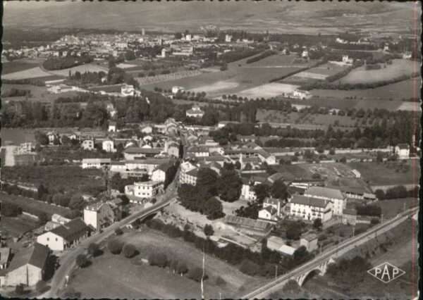 Bourg-Madame Fliegeraufnahme