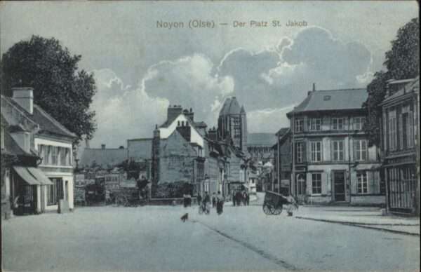 Noyon Oise Platz St. Jakob