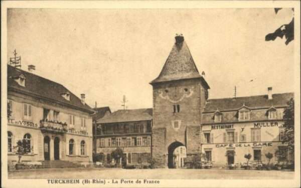 Turckheim Haut Rhin Turckheim Vosges Porte France Restauran