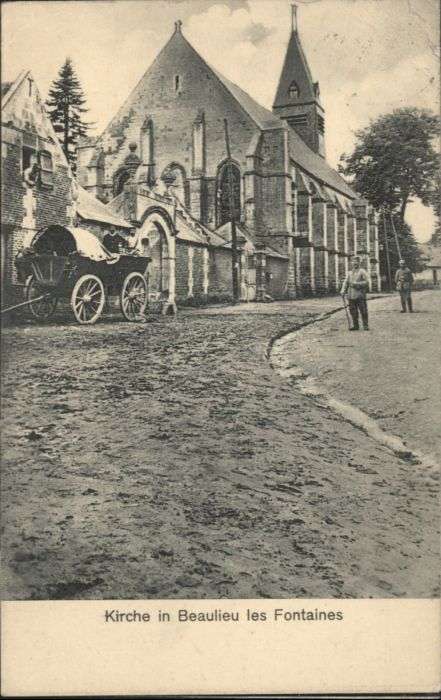 Beaulieu-les-Fontaines Kirche