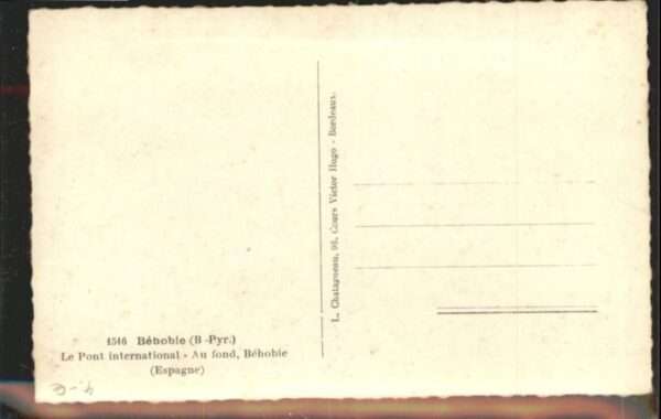 Behobie Pont International Fond Grenzüberganz – Bild 2