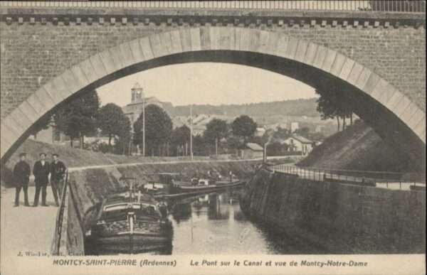 Montcy-Saint-Pierre Pont Canal Montcy-Notre-Dame