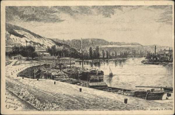 Rouen Dessin Plume