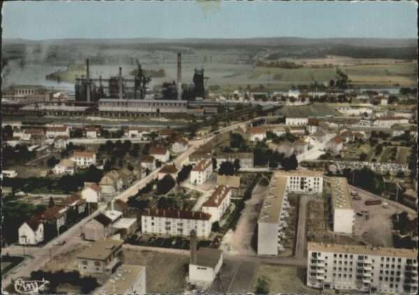 Uckange Moselle Uckange Fliegeraufnahme Moselle