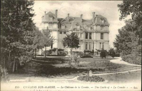 Chalons-en-Champagne Chalons sur Marne Chateau Comete