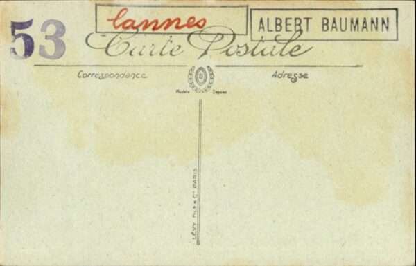 Cannes Alpes-Maritimes Cannes Grand Hotel Californie Palmen – Bild 2