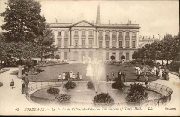 Bordeaux H de Ville Town Hall
