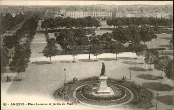 Angers Place Lorraine Jardin Mail