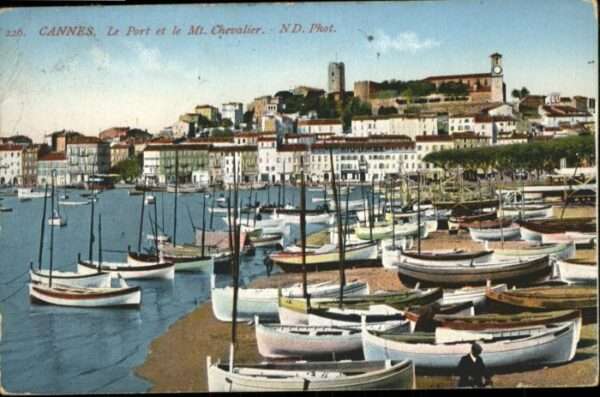 Cannes Alpes-Maritimes Cannes Port Mt Chevalier