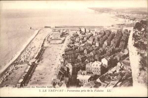 Le Treport Panorama Falaise