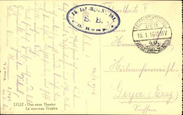 Lille Nord Lille Theater Kutsche – Bild 2