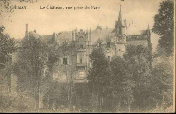 Chimay Chateau prise Parc