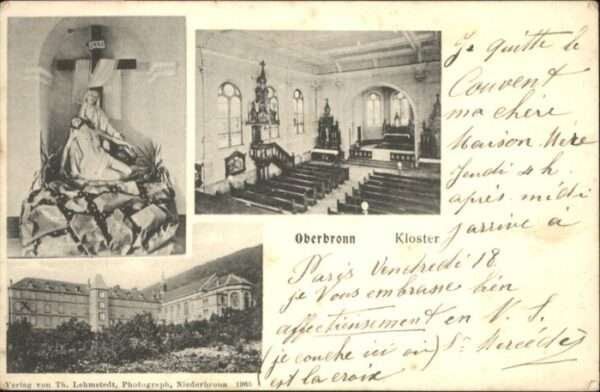 Oberbronn Bas Rhin Elsass Oberbronn kloster