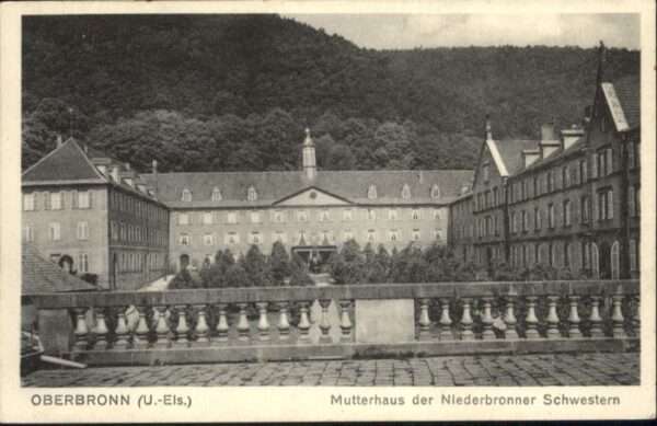 Oberbronn Bas Rhin Elsass Oberbronn Mutterhaus Niederbronner Schw