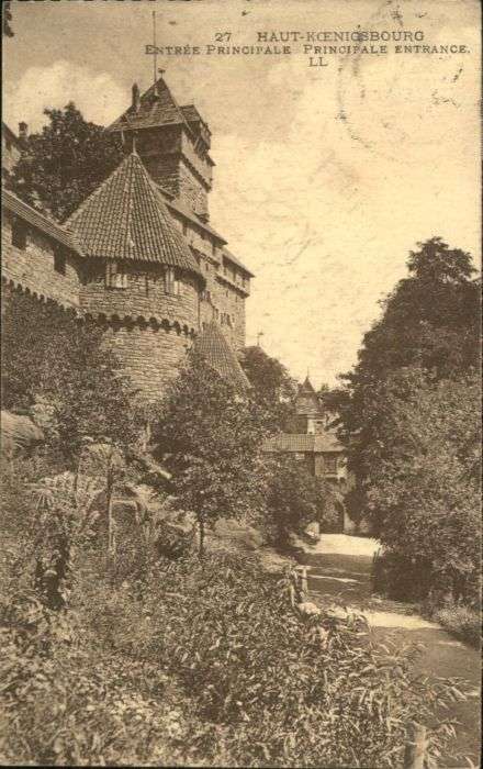 Hohkoenigsburg Haut-Koenigsbourg Hohkönigsburg
