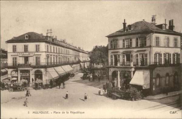 Mulhouse Muehlhausen Mulhouse Place Republique