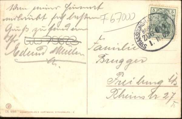 Strasbourg Alsace Strassburg_Elsass Rheinbrücke – Bild 2