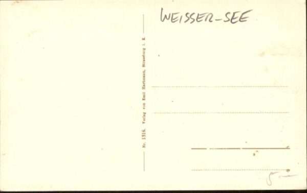 Weisser See Elsass – Bild 2