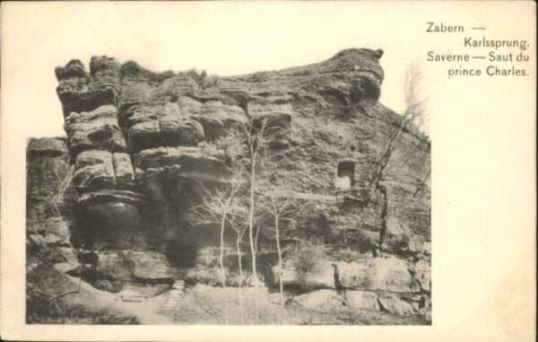 Zabern Saverne Zabern Karlssprung Saverne Saut prince