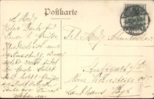 Colmar Haut Rhin Elsass Colmar Marsfeld Anlagen Bezirks Präsidi – Bild 2