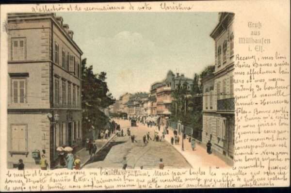 Muehlhausen Elsass Mülhausen_Elsass Colmarerstrasse