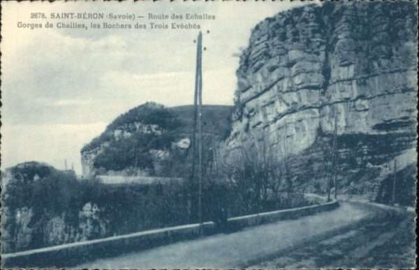 Saint-Beron Route Echelles Gorges Chailles
