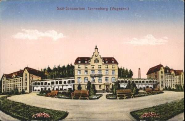 Tannenberg Vogesen Saal Sanatorium