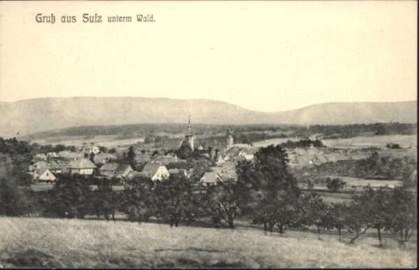 Sulz Elsass unterm Wald