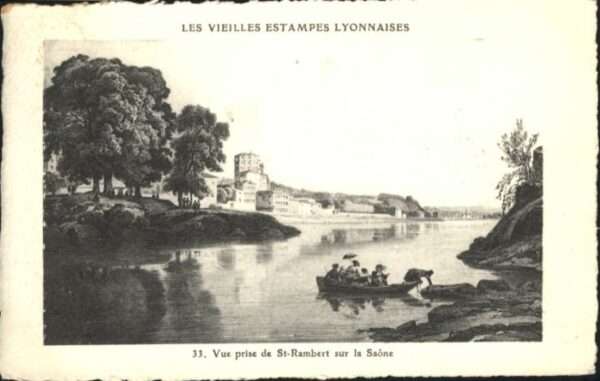 Lyon France Lyon [Handschriftlich] Les Vieilles Est