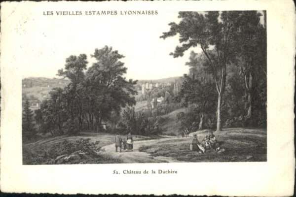 Lyon France Lyon [Handschriftich] Les Vieilles Esta
