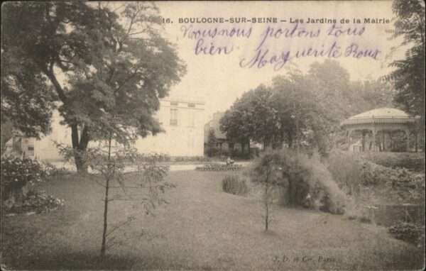 Boulogne Vendee Boulogne Sur Seine Les Jardins Mairie