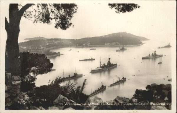 Villefranche-sur-Mer Villefranche Cap Ferrat Schiff