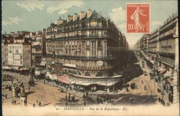 Marseille Bouches-du-Rhone Marseille Rue Republique