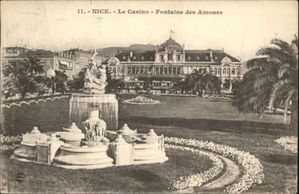 Nice Alpes Maritimes Nice Casino Fontaine Amours