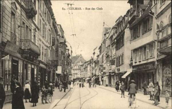 Colmar Haut Rhin Elsass Colmar Rue Clefs