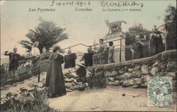 Lourdes Hautes Pyrenees Lourdes Calvaire Station