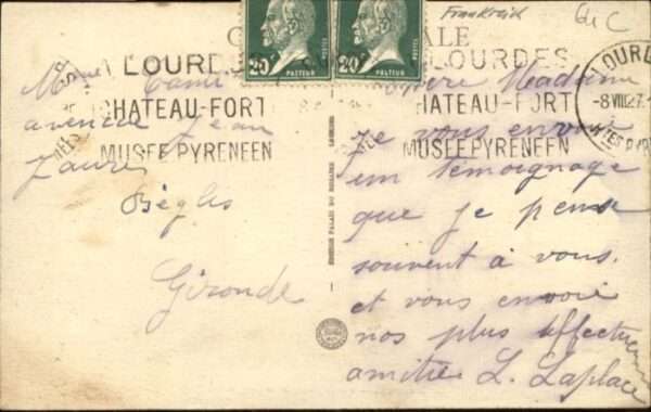 Lourdes Hautes Pyrenees Lourdes Piscines Gave Pau – Bild 2