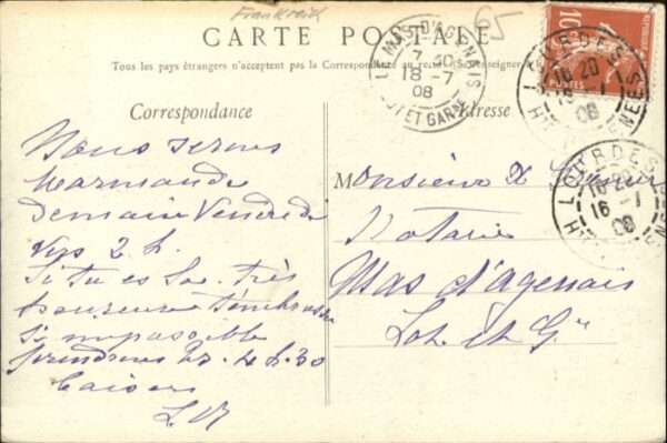 Lourdes Hautes Pyrenees Lourdes Vue Generale avec Rangen – Bild 2