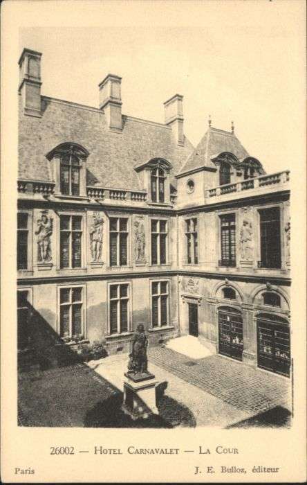 Paris Cour Hotel Carnavalet