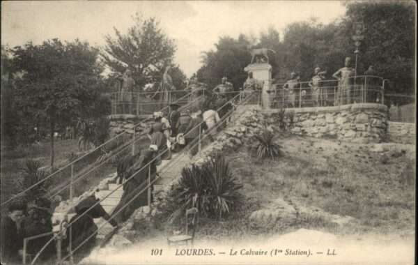 Lourdes Hautes Pyrenees Lourdes Calvaire Station
