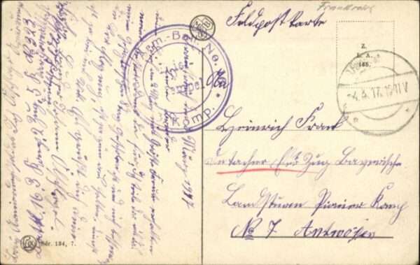 Cambrai Caserne Cavalerie Kutsche Pferd – Bild 2