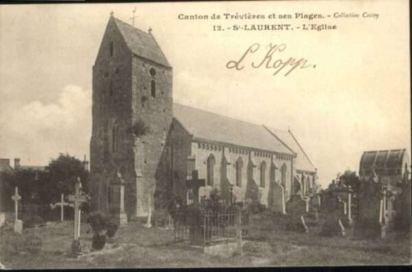 Saint-Laurent-sur-Mer Saint-Laurent Eglise
