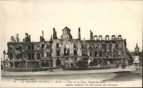 Arras Pas-de-Calais Arras Grande Guerre Place Gare
