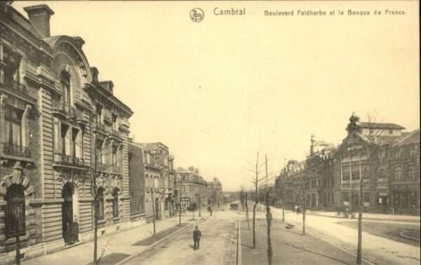 Cambrai Boulevard Faidherbe Banque France
